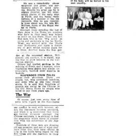 They Rest After Long Labour in Quiet of Old Men's Home - 1938