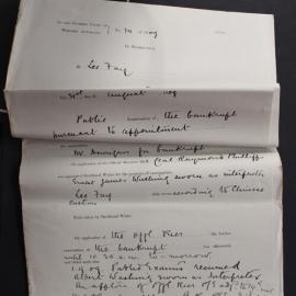 SRO File 'Lee Fay partnership with Lee Yin' bankruptcy