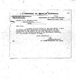 Hop Lee (1) Karrakatta Burial Record