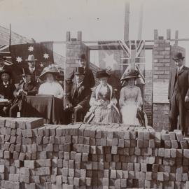 Chung Wah Association - laying the foundation stone (3 of 3)