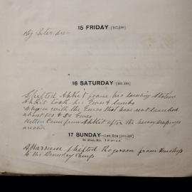 Jerramungup farm diary 15-17 1888