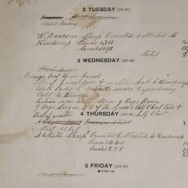 Jerramungup diary 2-5 1888