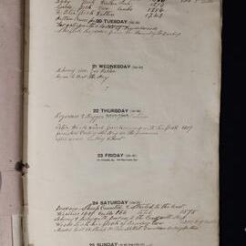 Jerramungup farm diary 19-25 November 1888