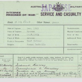 CHI James Service and Casualty form