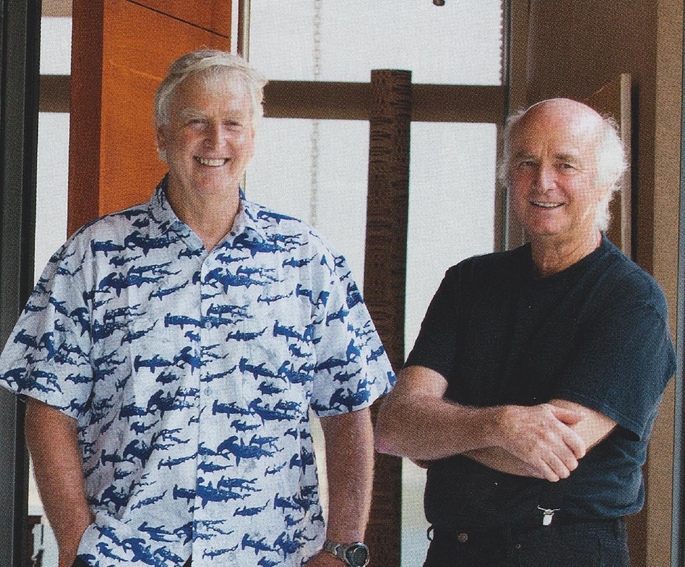 photograph of Martin Grounds and John (Jack) Kent