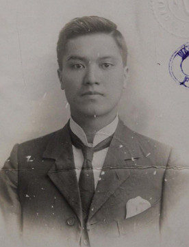 James Sikey, pictured around the age of 28 on his certificate to return to the colony (source: State Records Office, S675, Cons 752, 1901/0548).