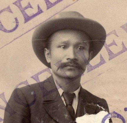 Tue Richard, aged 38, in 1901 from his CEDT paperwork (source: NAA: K1145, 1901/36)