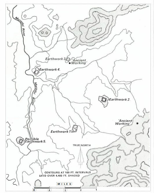 Map of the Dambarare archaeological site. After Peter Garlake (1969).