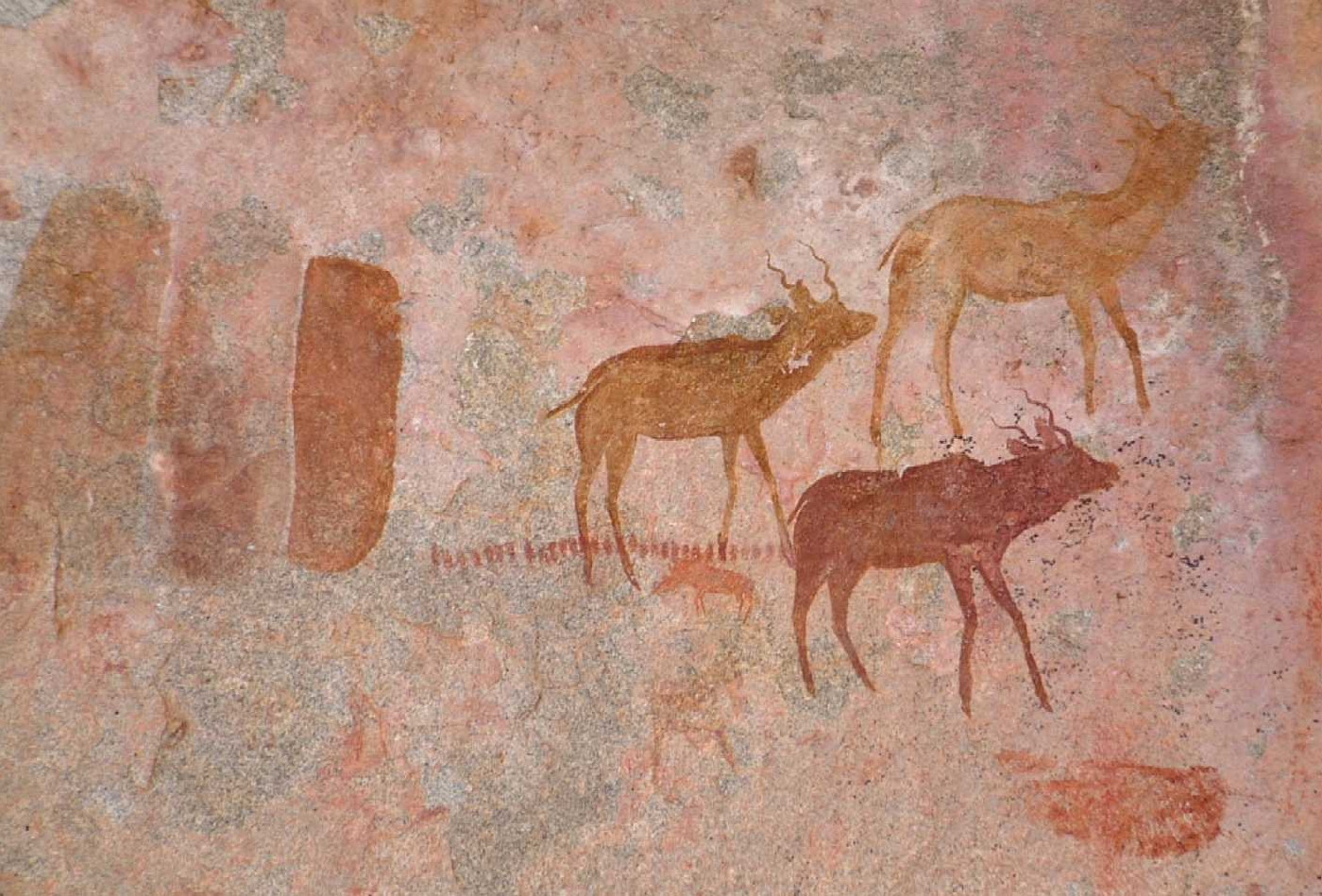 Kudu Rock at the site known as Pax Park, Lake Chivero (photograph by Rob Burrett 2011)