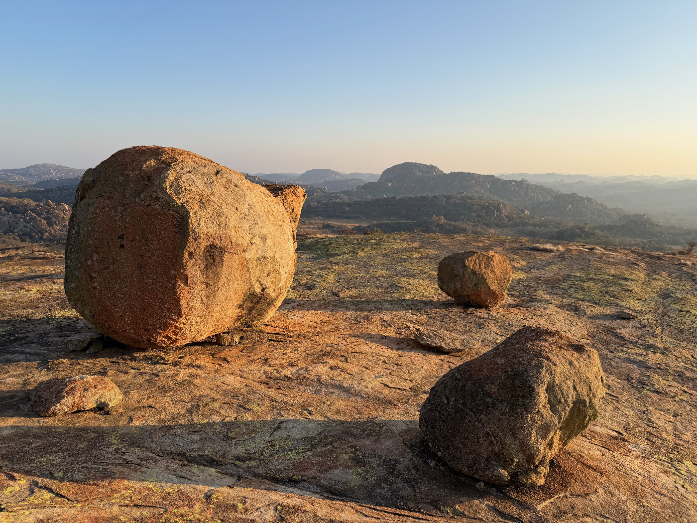 View from Malindidzimu (photographed by Leigh Marymor in 2026)