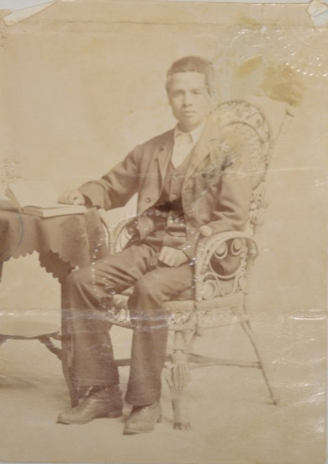 AH LIP, 1899, from his immigration certificate. Courtesy State Records Office WA: S675, Cons 527, 1899/44