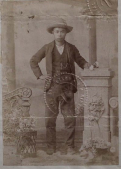 Ah Wong, 1898, taken from his immigration certificate. Courtesy State Records Office WA:S675, Cons 527 1898-3167