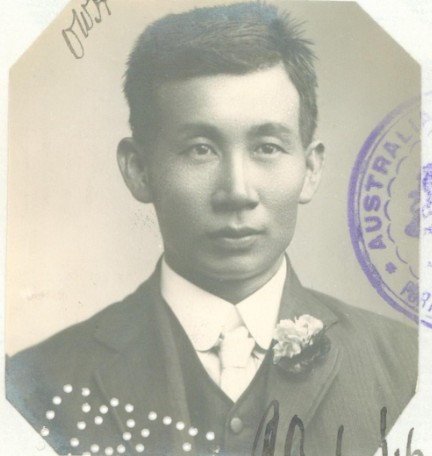 Chew Hoy (2) aged 34 in 1912 from his CEDT paperwork (source: NAA: K1145, 1912/146)