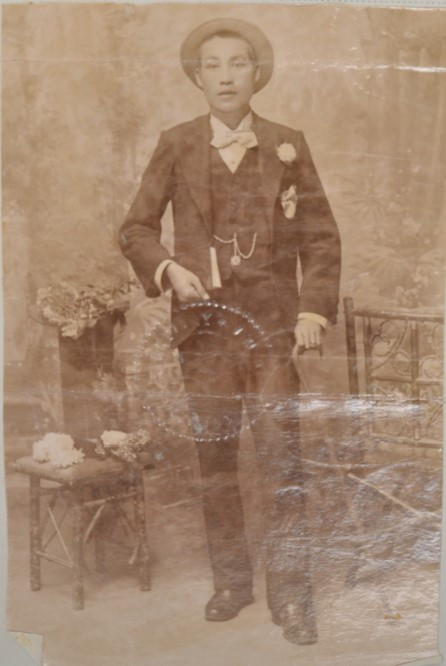 Chun Noup, 1899, taken from his immigration certificate. Courtesy State Records Office WA: S675, Cons 527, 1899/514