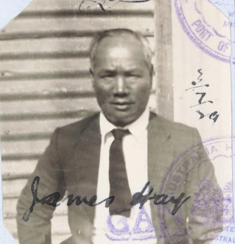 Hay James aged 56 in 1926 from his CEDT paperwork (source: NAA: K1145, 1929/66)