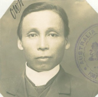 Hop Lee (2) aged 40 in 1913 from his CEDT paperwork (source: NAA: K1145, 1913/168).   