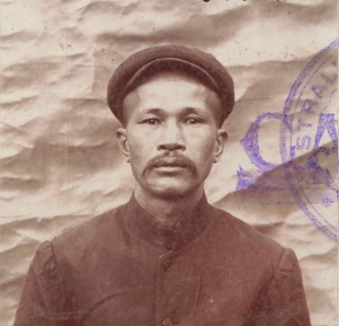 Lam Poo aged 44 in 1908 from his CEDT paperwork (source: NAA: K1145, 1908/82)