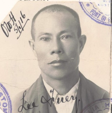 Lee Foey aged 50 in 1916 from his CEDT paperwork (source: NAA: K1145, 1916/2)