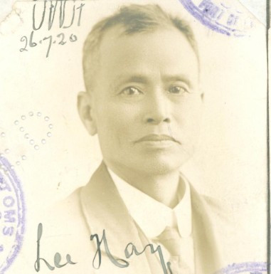 Lee Hay (1) aged 57 in 1920 from his CEDT paperwork (source: NAA: K1145, 1920/132)