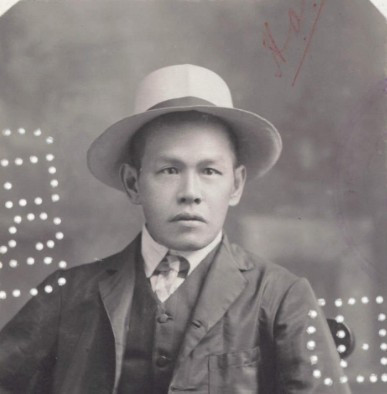 Lee Hing (1) aged 45 in 1911 from his CEDT paperwork (source: NAA: K1145, 1911/120)