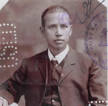 Lee Lipp aged 43 in 1909 from his CEDT paperwork (source: NAA: K1145, 1909/106)