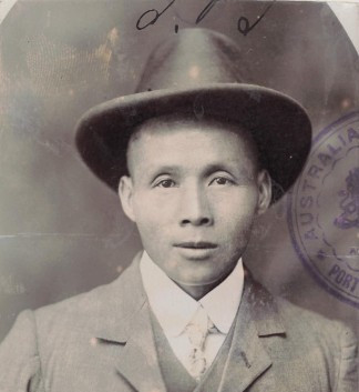 Mong Doo aged 31 in 1906 from his CEDT paperwork (source: NAA: K1145, 1908/98)