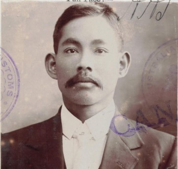 Quan You aged 37 in 1908 from his CEDT paperwork (source: NAA: K1145, 1908/117)