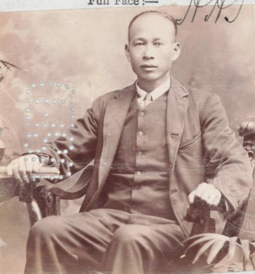 Sam War aged at least 48 in 1907 from his CEDT paperwork (source: NAA: K1145, 1907/87)