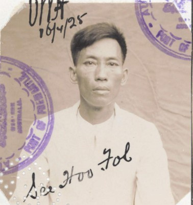 See Hoo Foe (or Fol) aged 39 in 1925 from his CEDT paperwork (source: NAA: K1145, 1925/57)