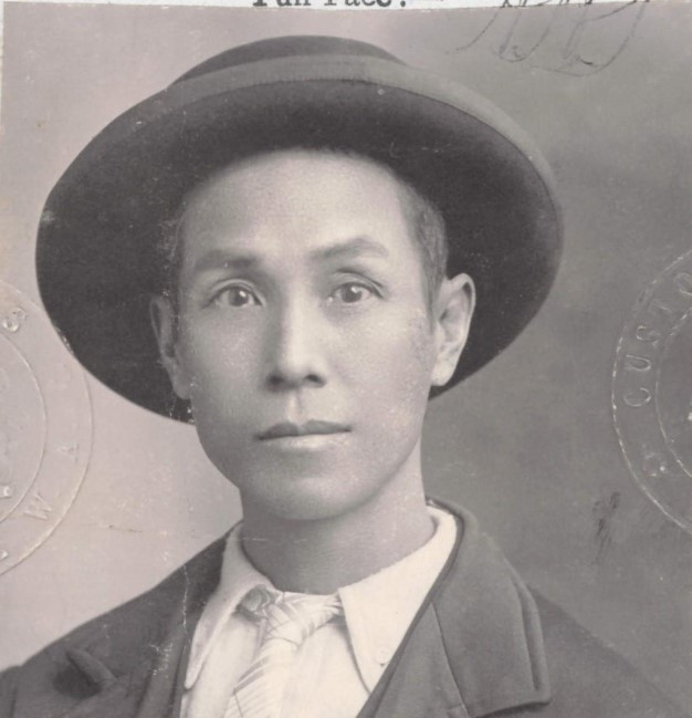 Sing Ti aged 40 in 1907 from his CEDT paperwork (source: NAA: K1145, 1907/70)