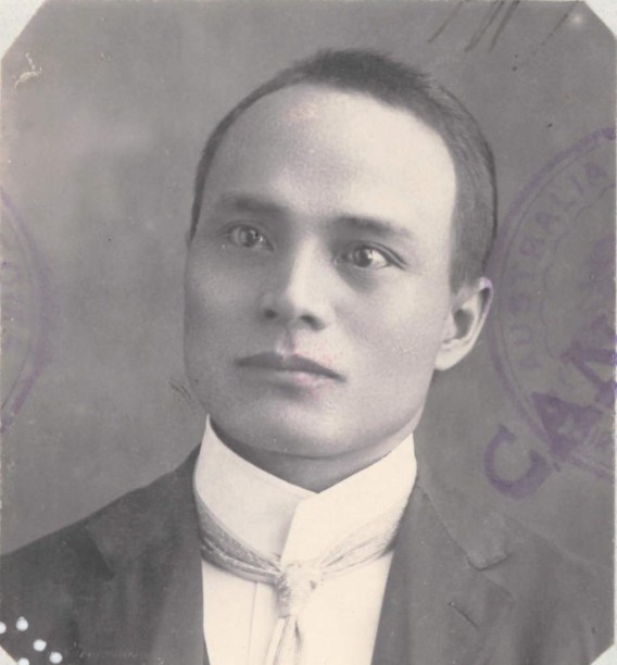 Sue Long aged 36 in 1910 from his CEDT paperwork (source: NAA: K1145, 1910/29)