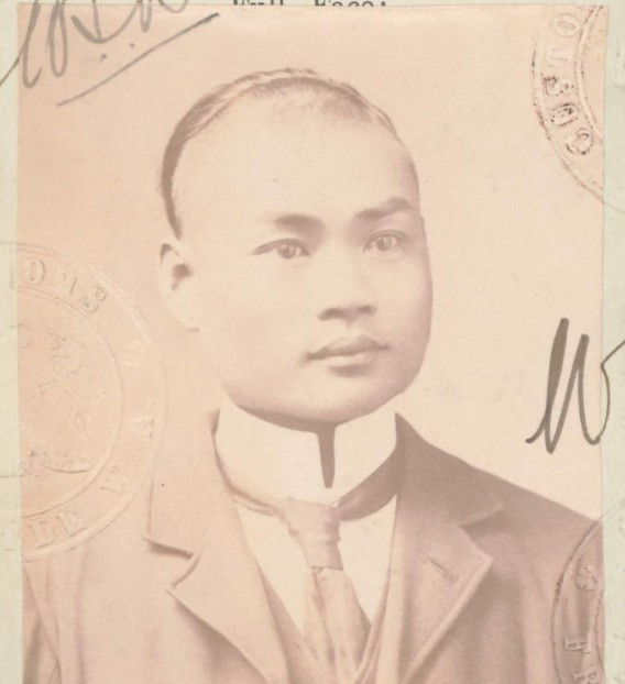 Suey Fong aged 38 in 1904 from his CoD paperwork (source: NAA: K1145, 1904/50)