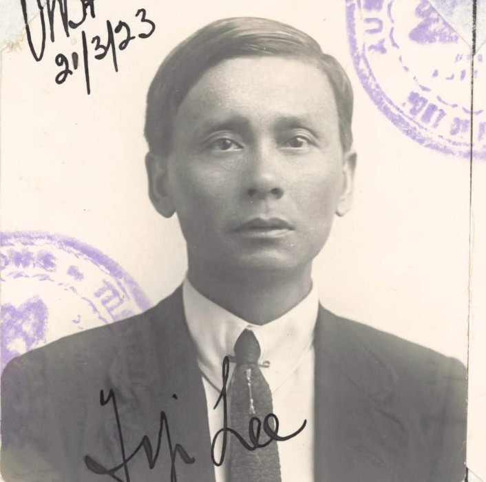 Tip Lee aged 46 in 1923 from his CEDT paperwork (source: NAA: K1145, 1923/50)