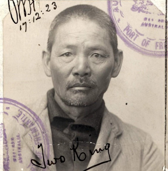 Photograph of Two King in 1923(source: NAA: K1145, 1923/114)