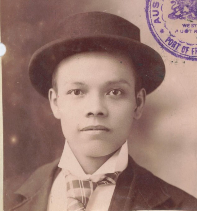 Wau Yin aged 30 in 1904 from his CoD paperwork (source: NAA: K1145, 1904/41)