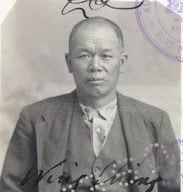 Wing Shing (3) aged 60 in 1932 from his CEDT paperwork (source: NAA: K1145, 1932/13)