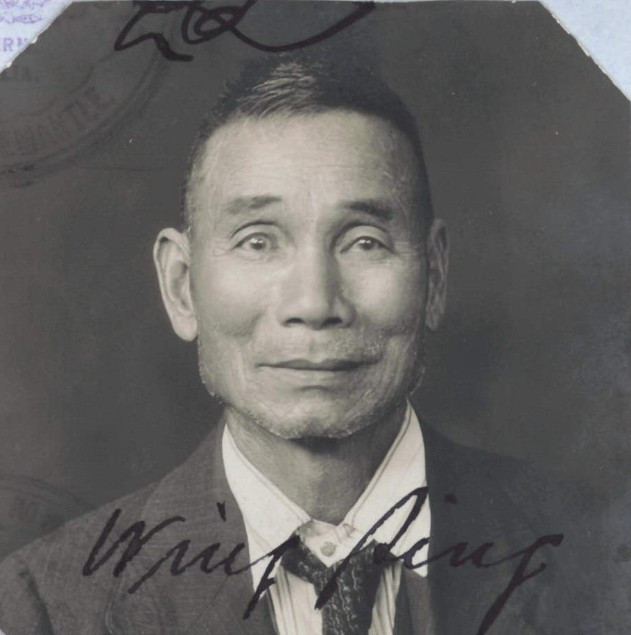 Wing Sing aged 66 in 1930 from his CEDT paperwork (source: NAA: K1145, 1930/8)