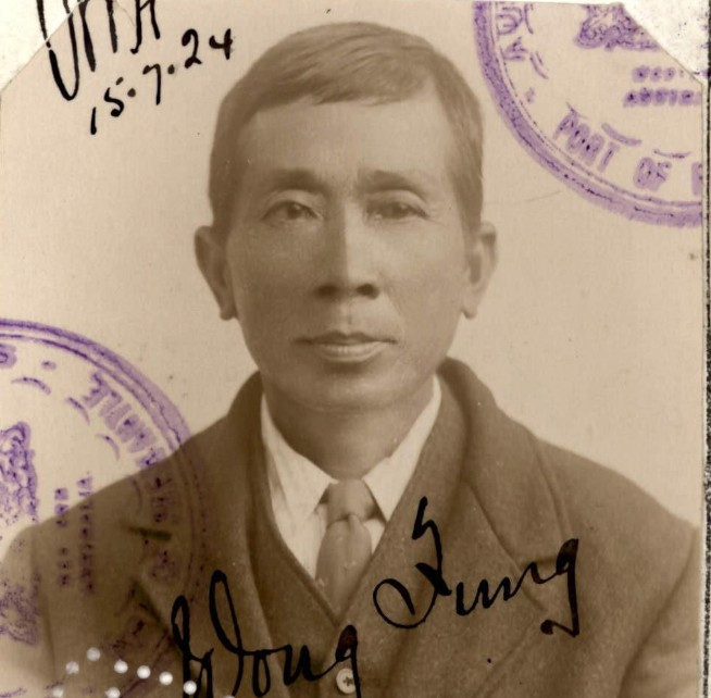 Wong Fung aged 45 in 1924 from his CEDT paperwork (source: NAA: K1145, 1924/70)