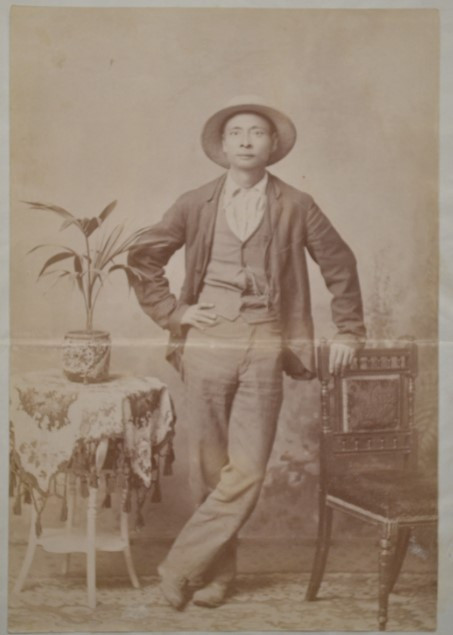 WONG KOW KEE, 1898, from his immigration certificate. Courtesy State Records Office WA: S675, Cons 527, 1898/1222