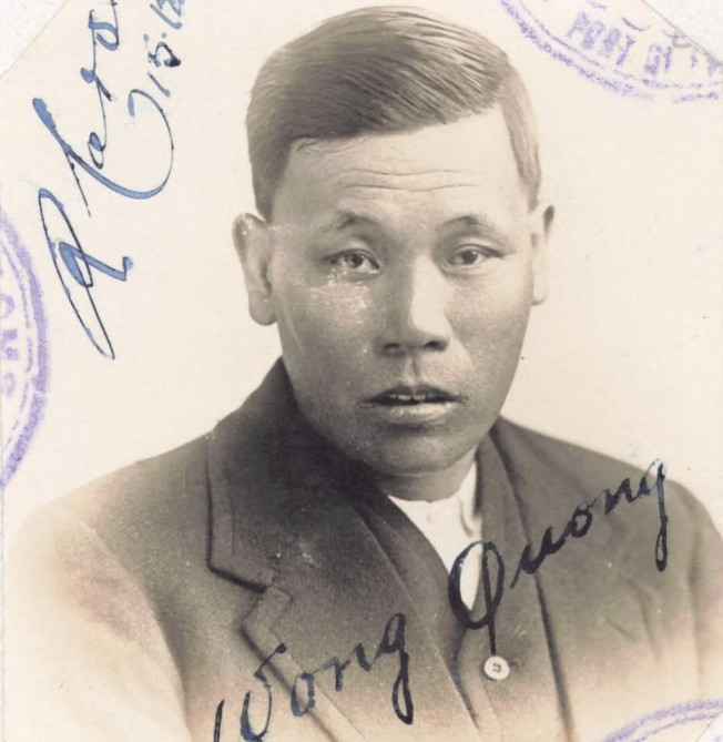 Wong Quong (2) aged 40 in 1920 from his CEDT paperwork (source: NAA: K1145, 1920/187)