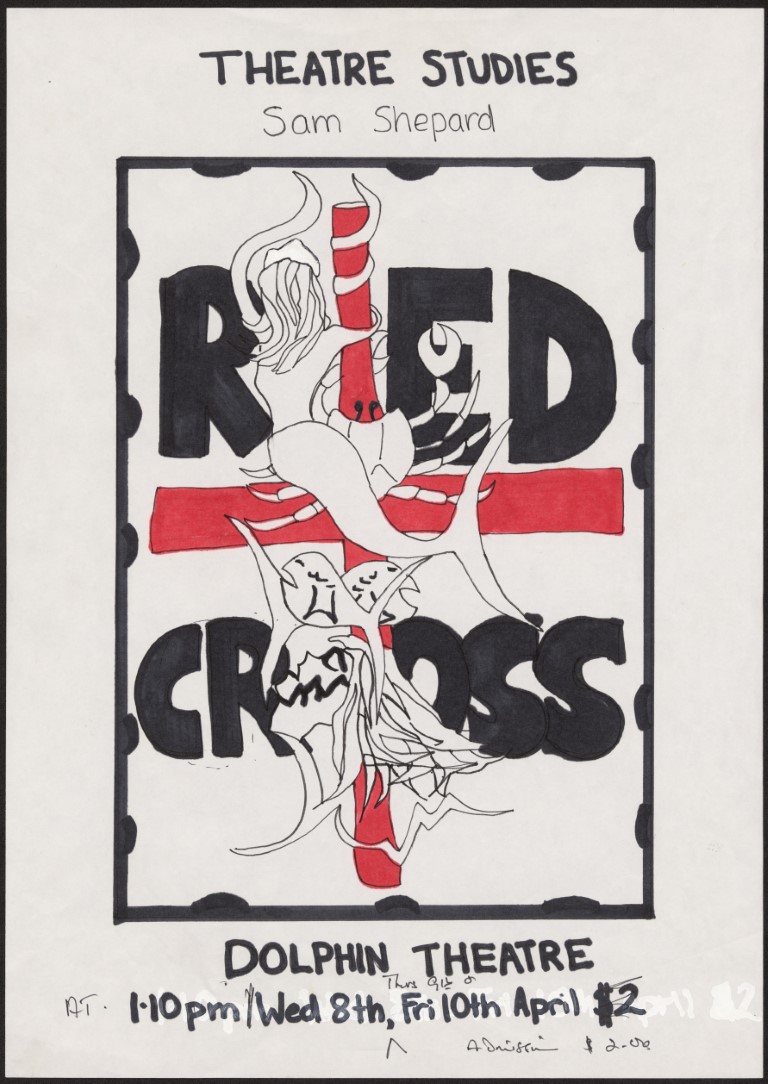 Red cross, 1992. Poster