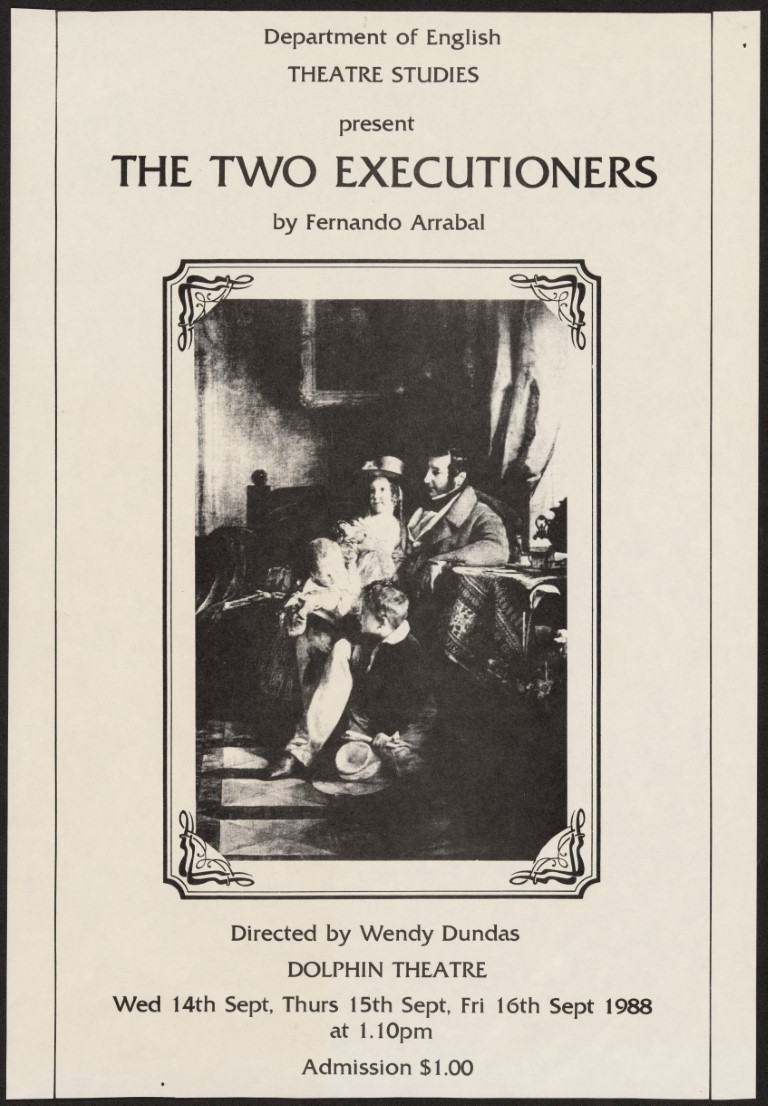 The two executioners, 1988. Poster