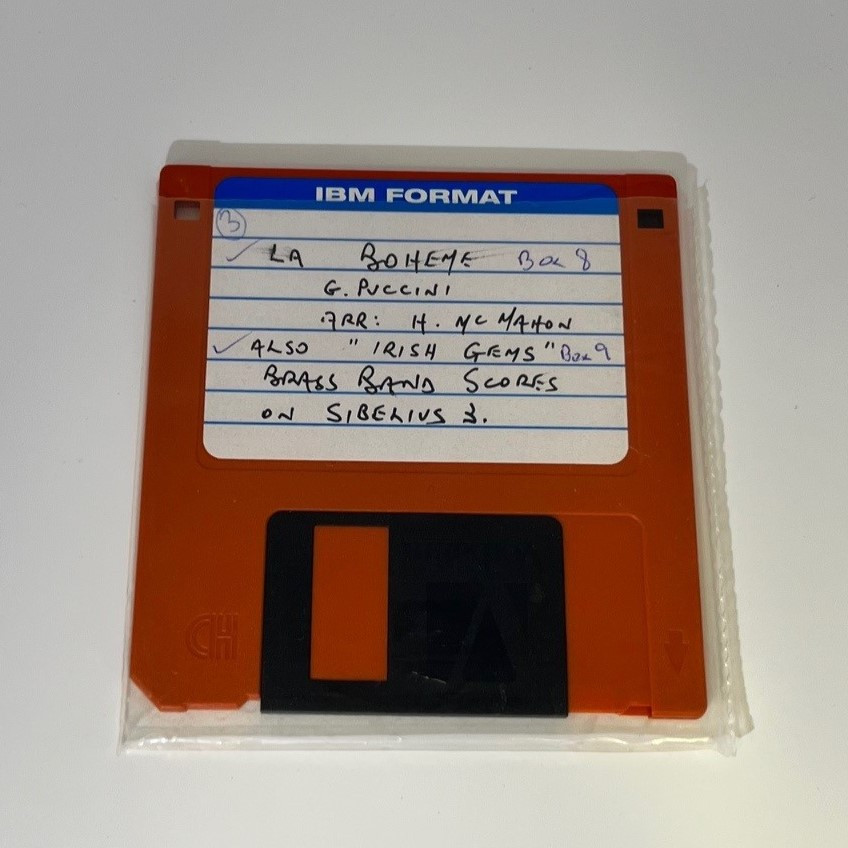 McMahon floppy disk 3