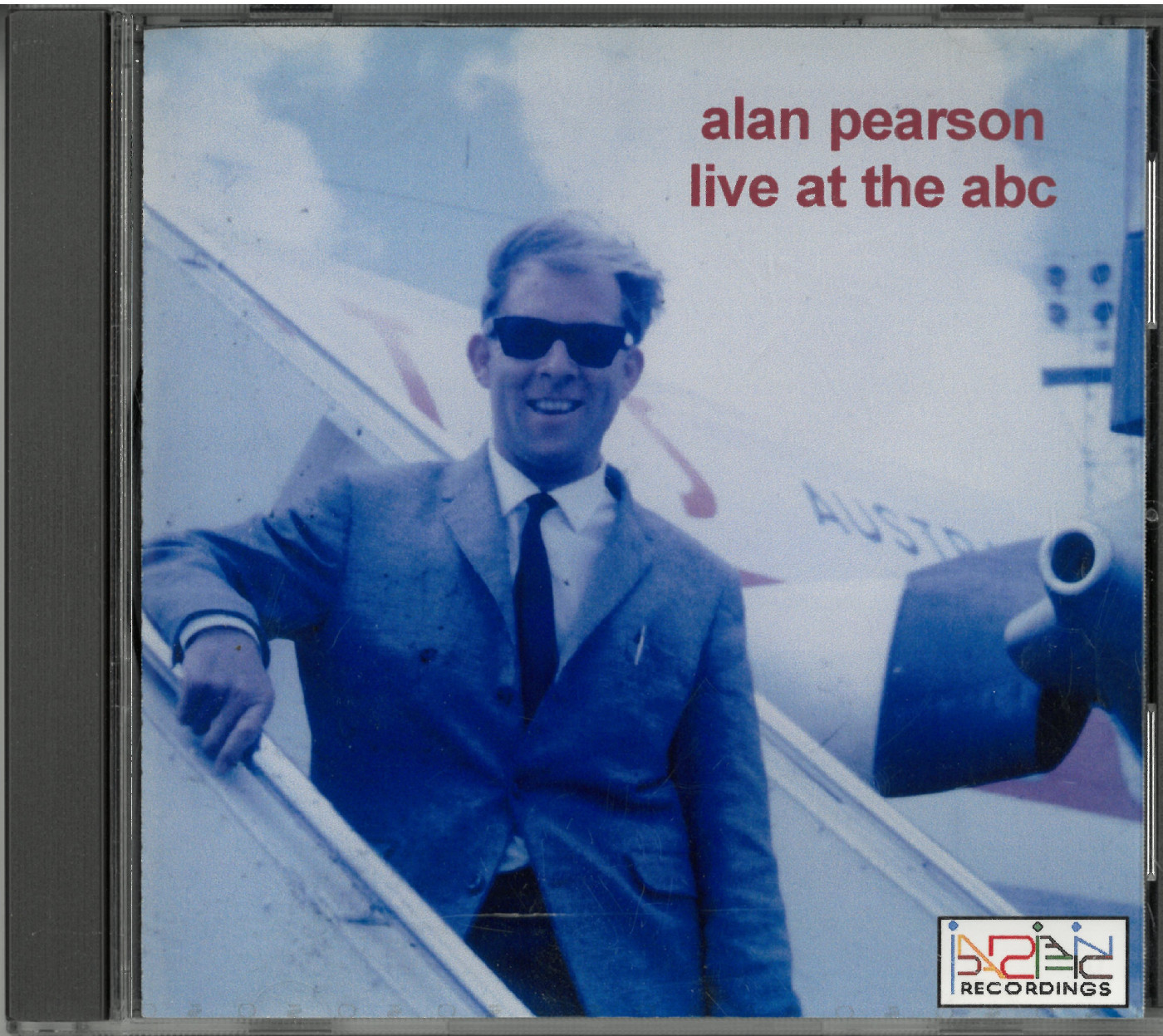 CD cover of 'Alan Pearson : live at the ABC'.
