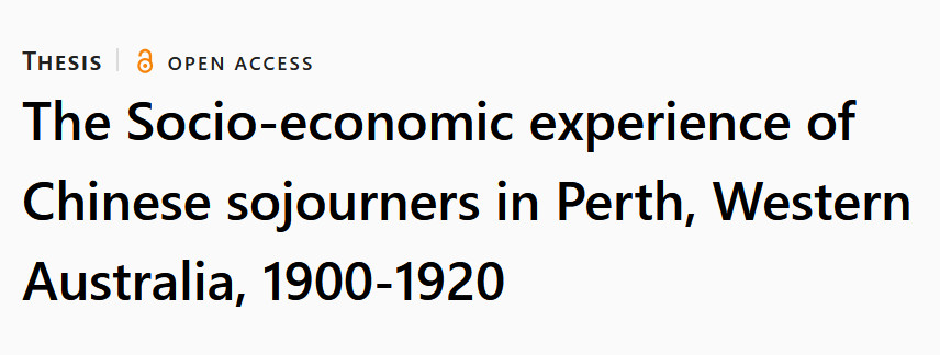 Anne Atkinson, 1984 Honours Thesis