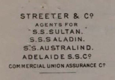 Letterhead dating from around 1900 (source: State Records Office, S675, Cons 527, 1899/2097).