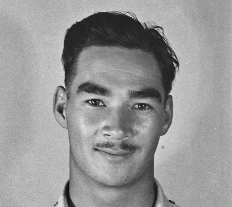 James Albert Sue aged 24 in 1942 from his WW2 Service File (source: NAA: A9301, 46646)