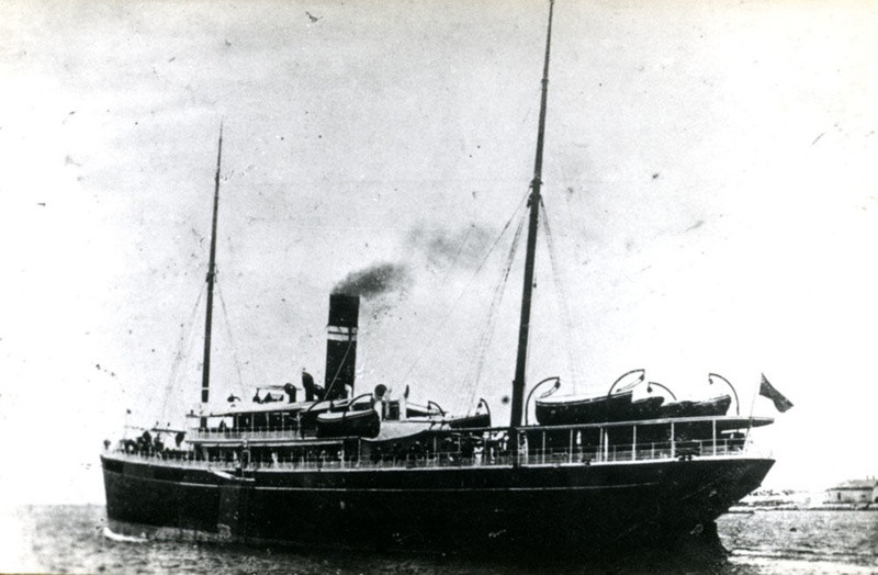 SS Paroo (source: Maritime Museum Tasmania, Slevin Collection, P_Sle_13_09)