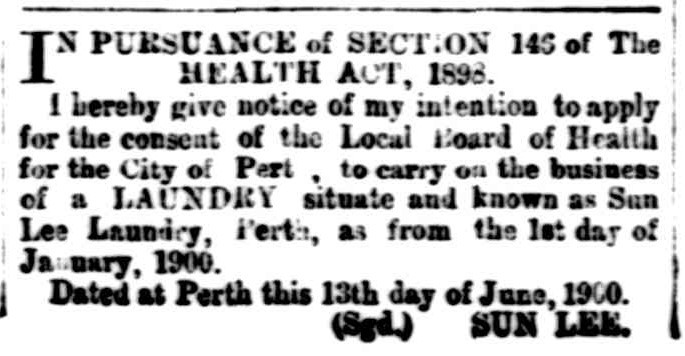 Sun Lee Laundry Perth &amp; Fremantle