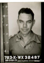 Charles Washing's enlistment photograph (source: National Archives, B883, WX32497).